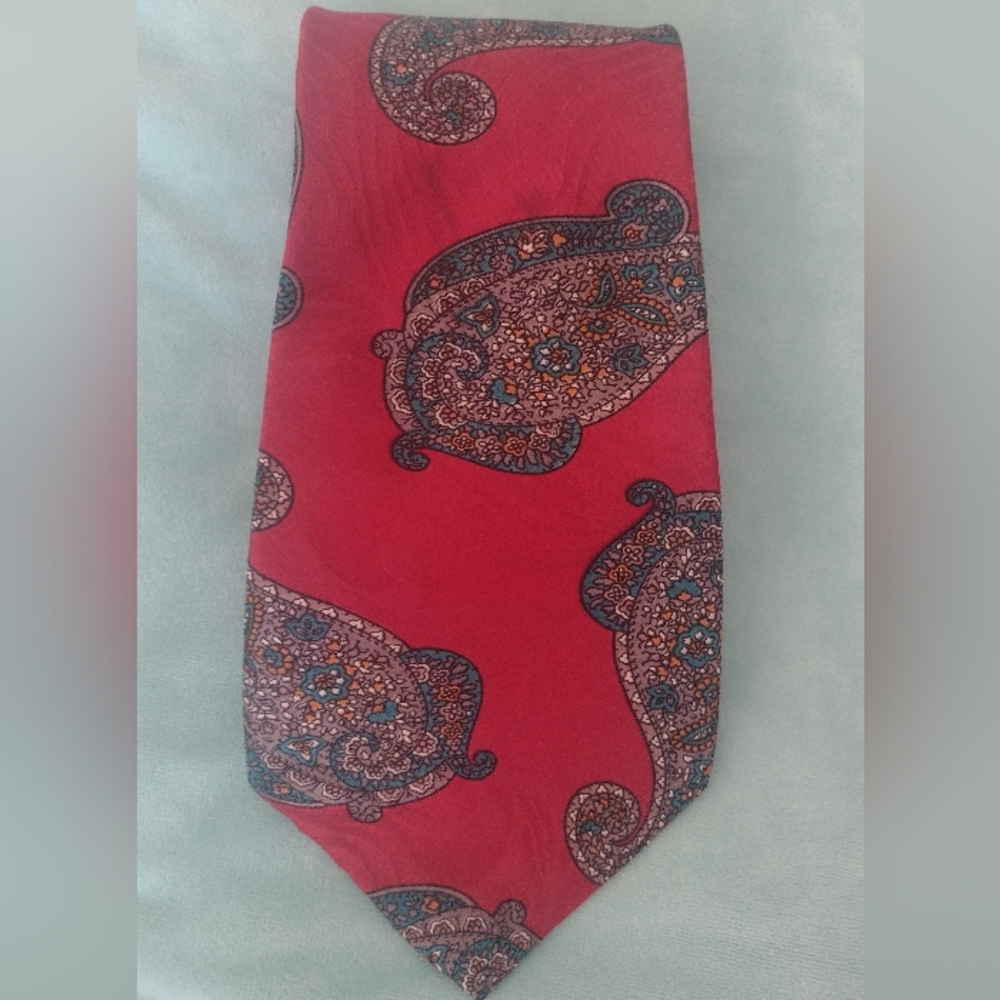 Don Loper Beverly Hills Vintage Paisley Wide Tie